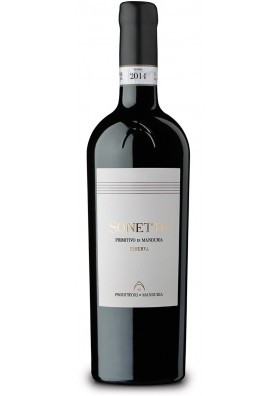 Sonetto Riserva 2015 Primitivo di Manduria DOC - Produttori di Manduria