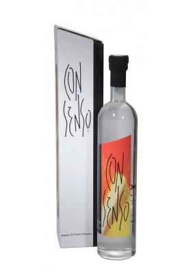 Consenso Grappa di Chianti Classico 50cl- Grappa Bianca - Bonollo